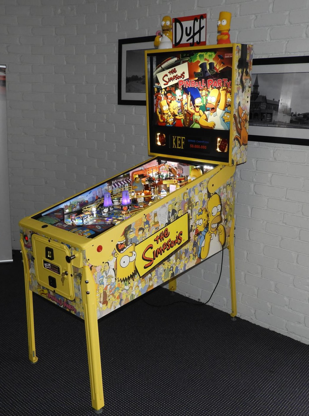 Simpson pinball machine for sale